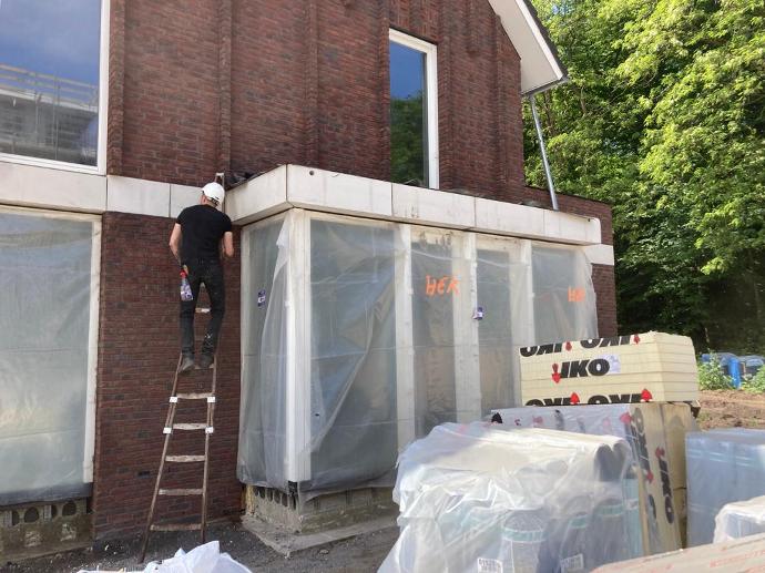 Boeiboord voor schoonmaken